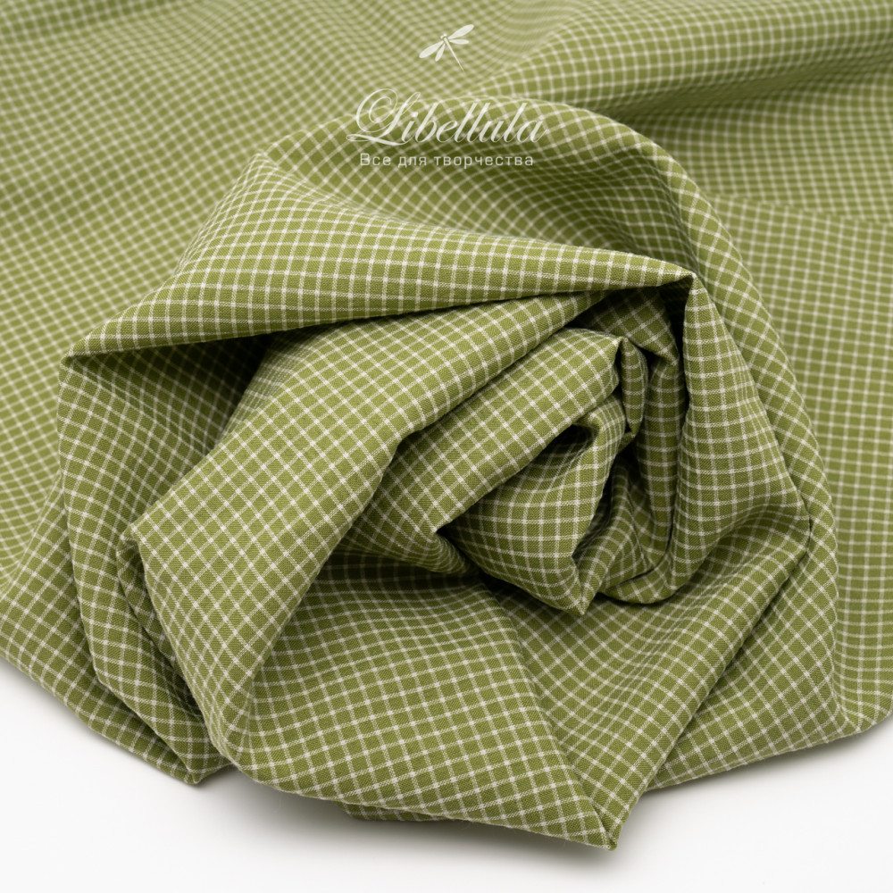 ткань в мелкую клетку